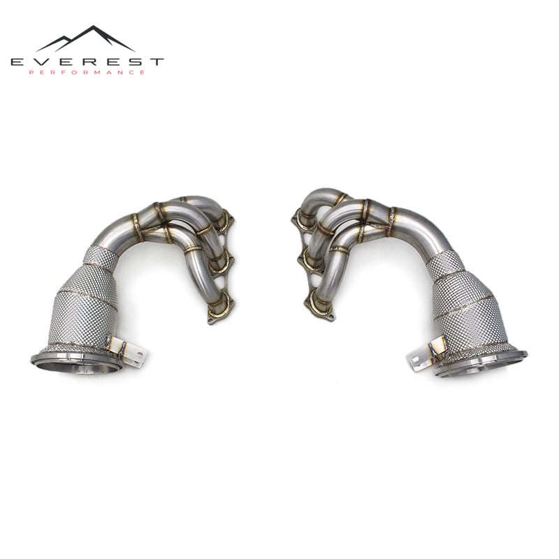 Performance Manifold for Porsche 911 992 GT3 2017-2023 4.0 Heat Shield Equal Length Exhaust Manifold Headers Pipe