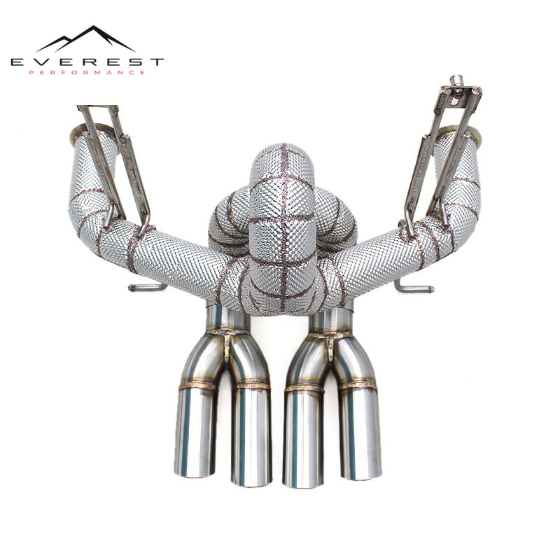 Exhaust Pipe System for Lamborghini Aventador LP700/LP750SV 6.5L 2011-2016 Stainless Steel Pipes Non Valved Catback System