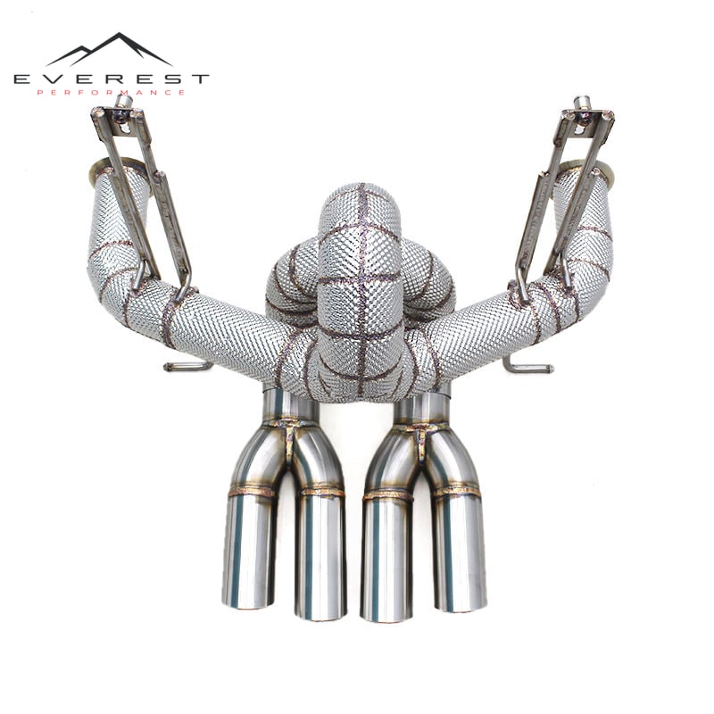 Exhaust Pipe System for Lamborghini Aventador LP700/LP750SV 6.5L 2011-2016 Stainless Steel Pipes Non Valved Catback System