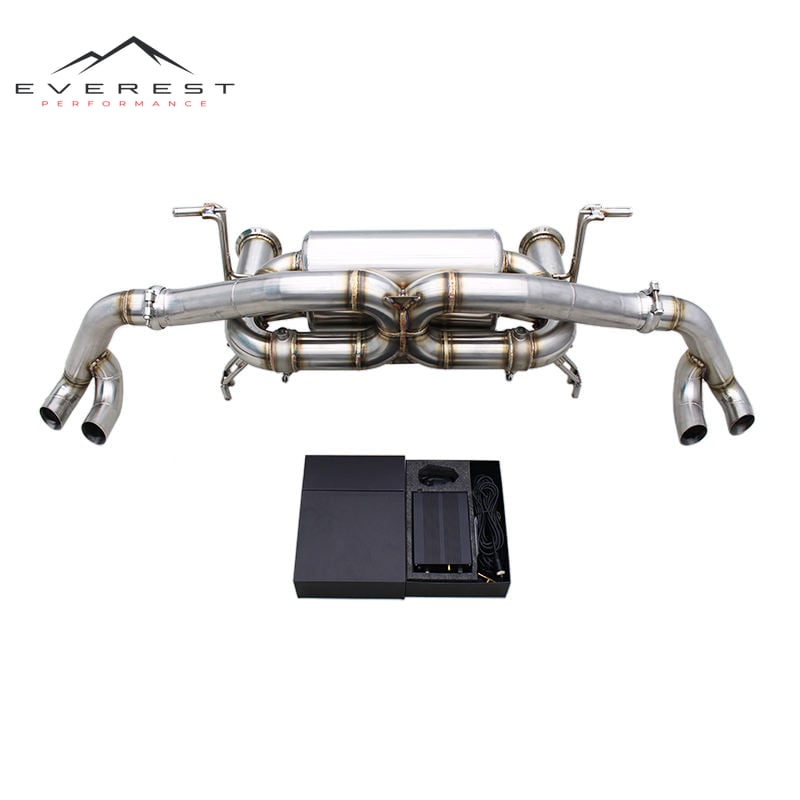 Car Exhaust System for Lamborghini Huracan LP610 2014-2024 Exhaust Pipes 304 Stainless Steel Catback Exhaust Pipes