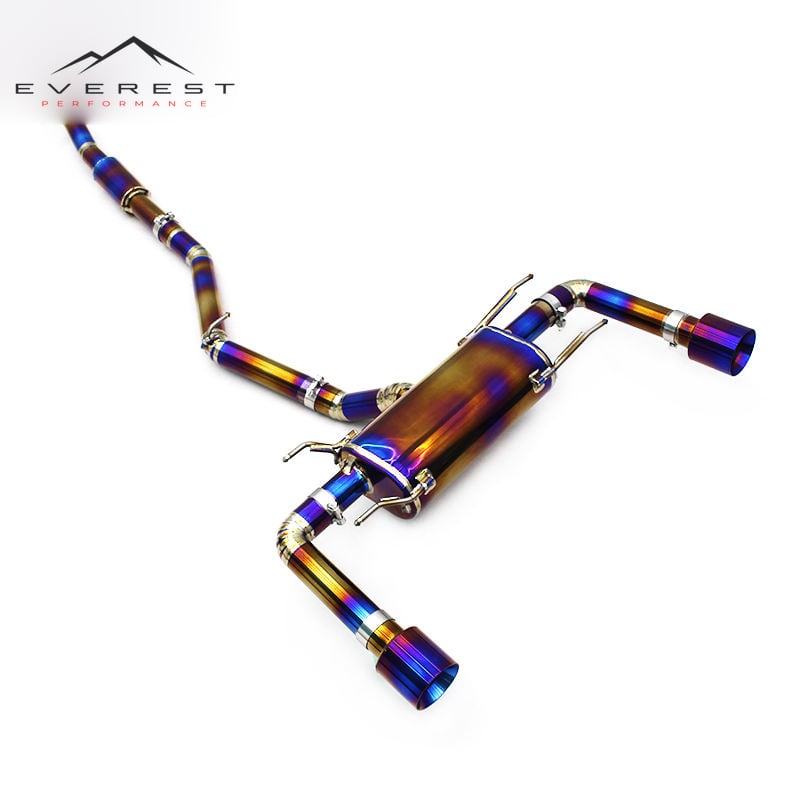 Titanium Pipes Catback Muffler for Toyota FT86/GT86/GR86/86/Scion FR-S 2.0L 2012-2024 Sport Car Exhaust System Active Sound