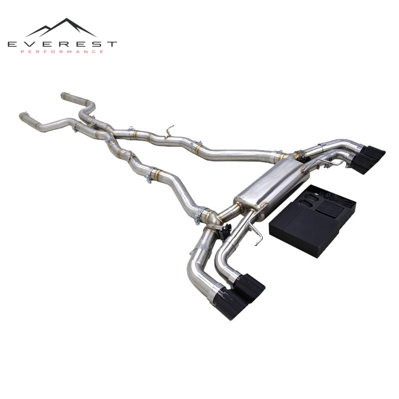 Catback Exhaust Pipes for BMW M8 F91/F92/F93 4.4T 2019-2023 Stainless Steel Motorsport Muffler Valve