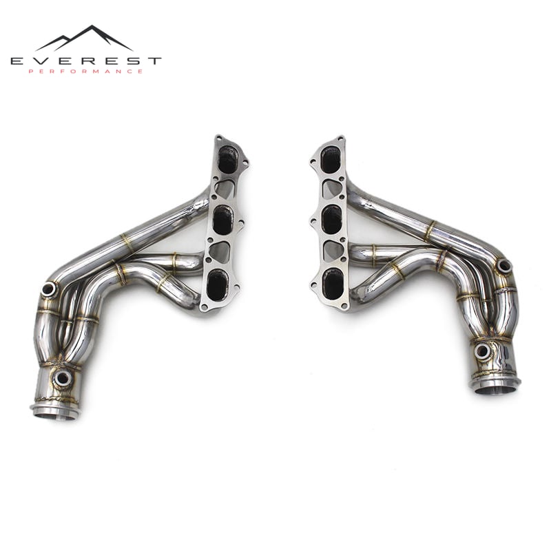 Exhaust Manifold Header for Porsche 911 Carrera 991/991.1 GT3 4.0L 2015-2018 High Performance Stainless Steel Pipe Polished