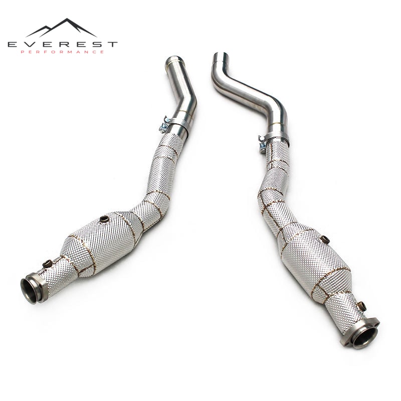 Valvetronic Catback Exhaust for Mercedes-Benz GLS63 AMG W166 5.5T 2015-2019 Racing Titanium Exhaust Pipe