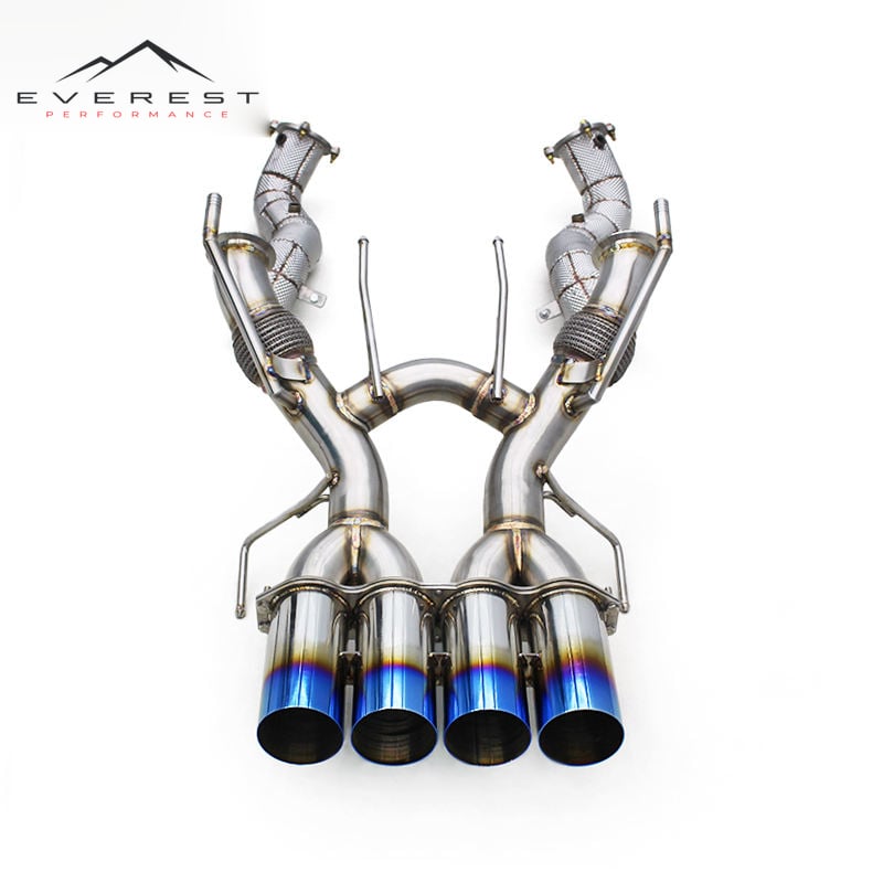 Titanium Exhaust Pipe System for McLaren 765LT 2020+ Performance Supersport Car Non Valved Exhaust System