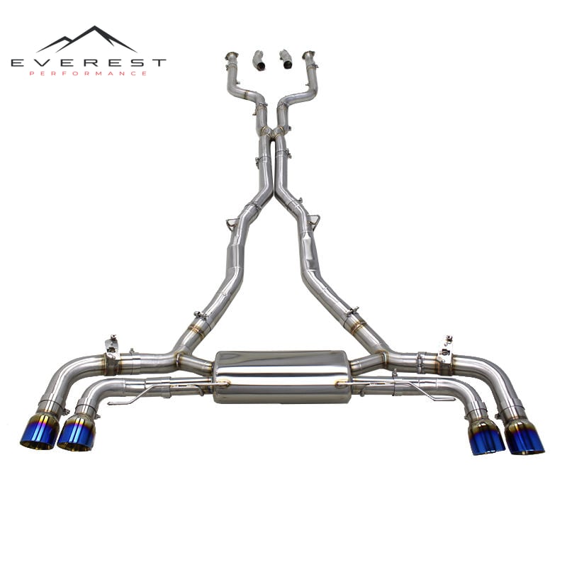 Valvetronic Cat-Back Exhaust System for BMW X7 M60i LCI 4.4TT (2023-2024) SUS304 Valve