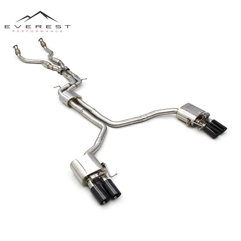 Stainless Steel Exhaust Muffler Catback for Audi S4/S5 2013-2021 Valvetronic Exhaust Muffler Exhaust System