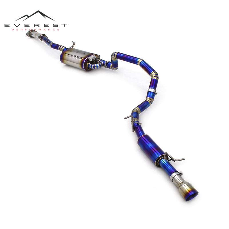 Custom Catback Exhaust for Mitsubishi Pajero 3.0/3.8 2006-2023 Car Parts Escape Titanium Alloy Pipe Muffler Exhaust System