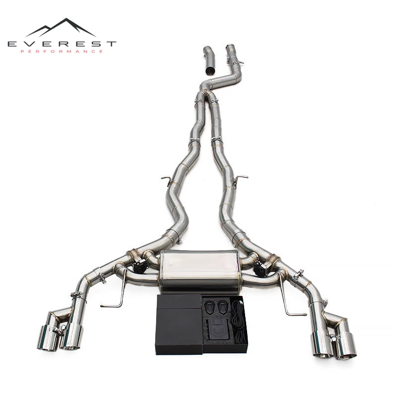 Valvetronic Catback Exhsuat for BMW X3/X4 M40i 3.0T 2018-2025 Stainless Steel Exhaust Pipes
