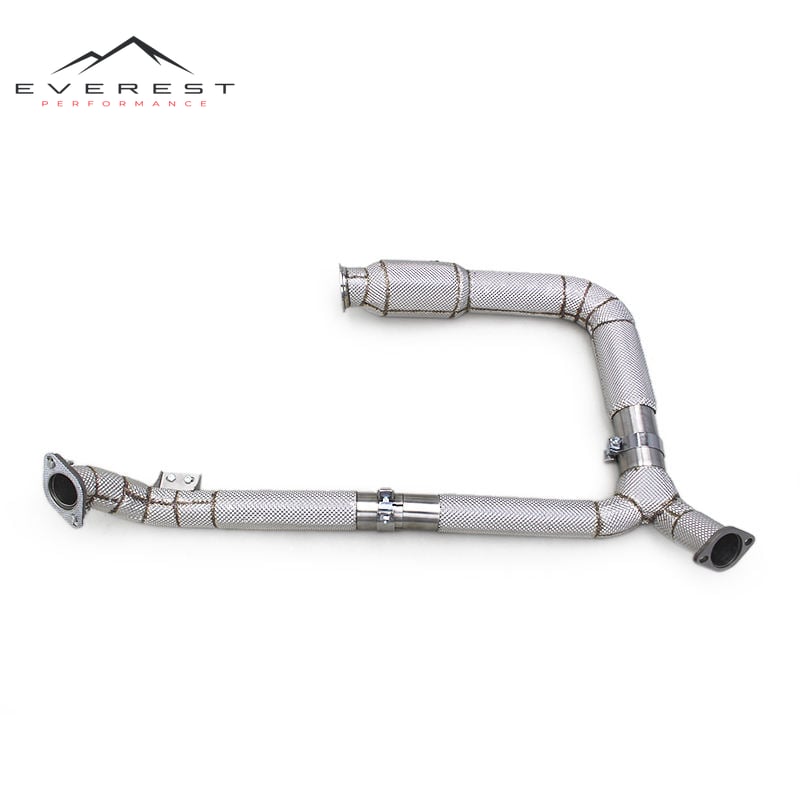 Catted Downpipes for Porsche 718 2.0T 2016-2023 Boxster/Cayman Catted 100 200 300 Cell Downpipe Car Exhaust System