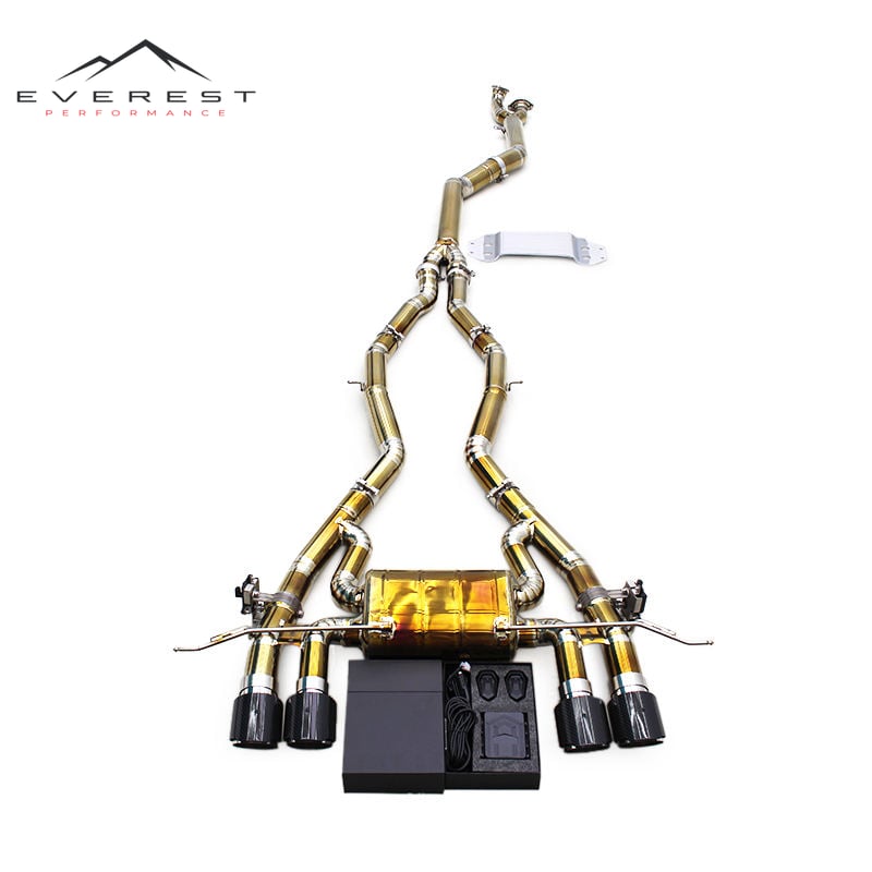 Titanium Exhaust Pipe System for BMW M3/M4 G80/G82 3.0T 2019-2023 Racing Exhaust Pipe Muffler with Valve Control