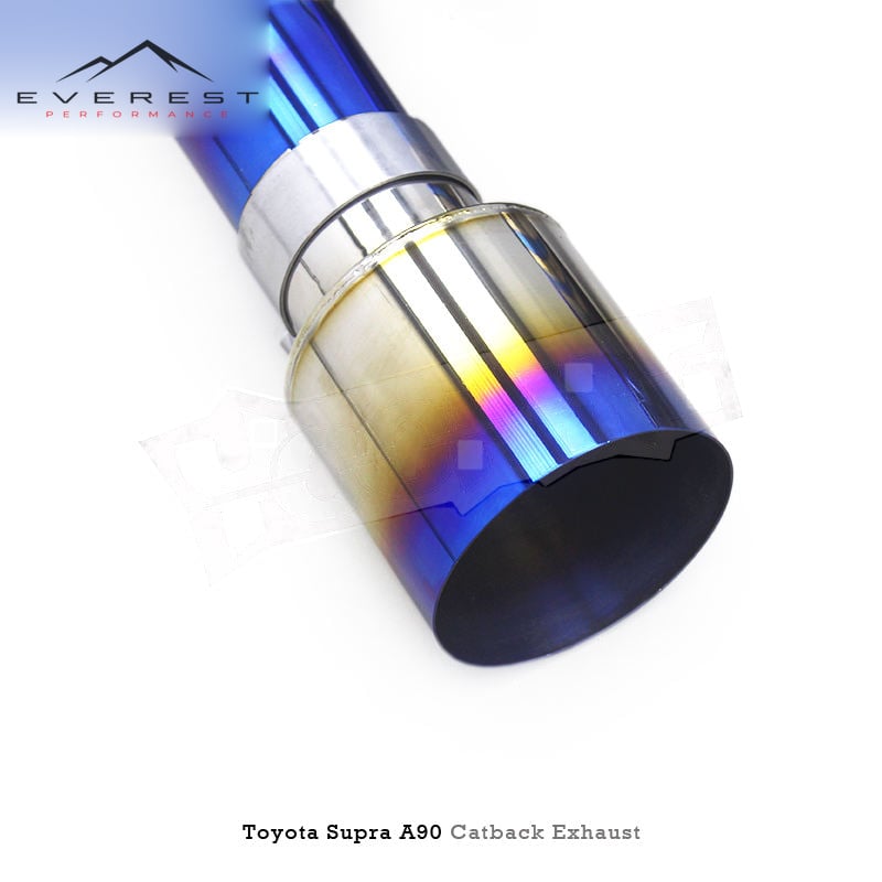 Custom Catback Exhaust for Toyota SUPRA A90 3.0T 2017-2023 Titanium Pipes Muffler Valvetronic Exhaust System with Control