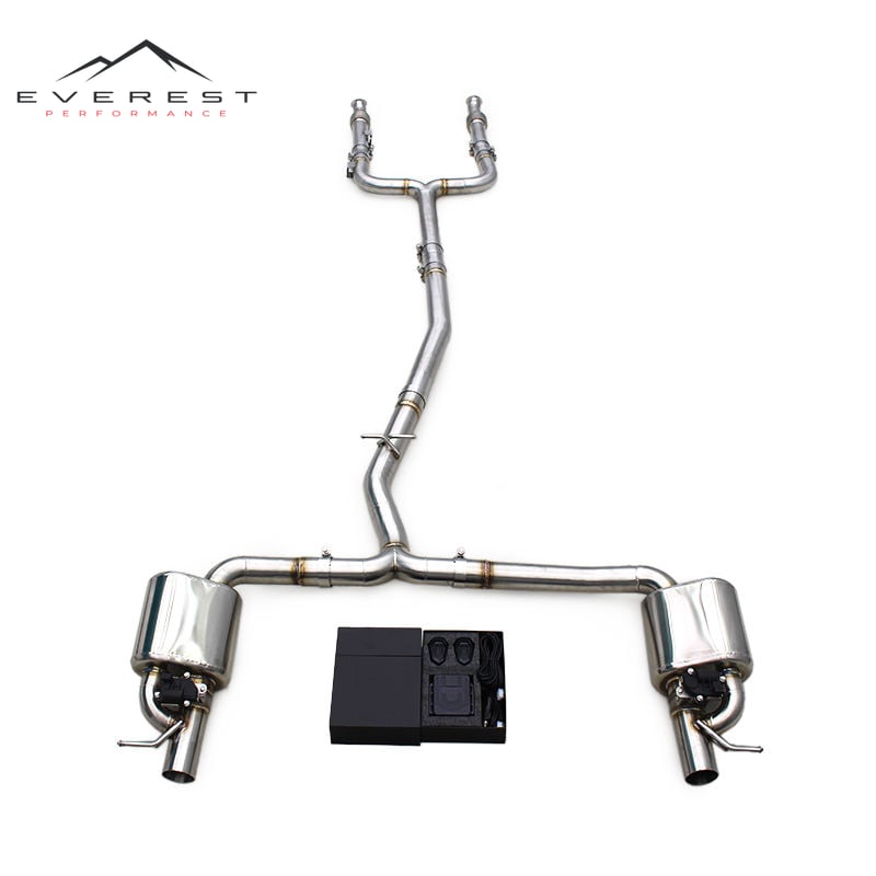 Catback Exhaust System for Mercedes-Benz AMG C43 3.0T 2019-2024 Exhaust Catback Muffler Stainless Steel Exhaust Pipe