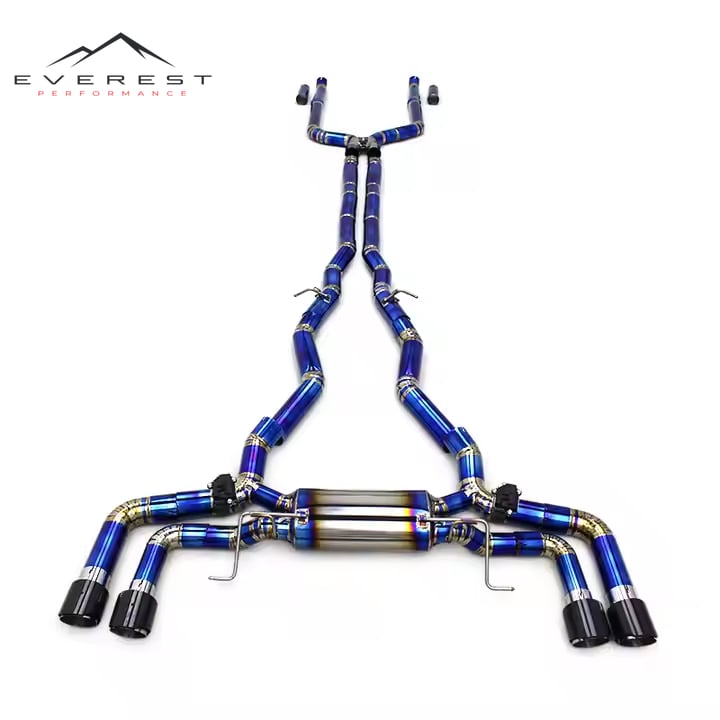 Titanium Exhaust System for BMW M850/M850i Coupe 4.4TT (2020-2023) Valvetronic Catback Exhaust