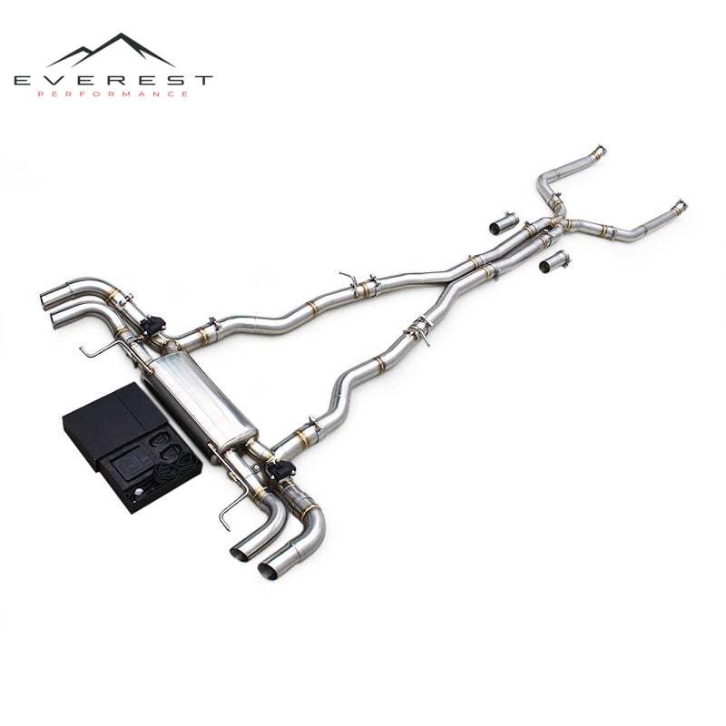 Active X Catback Exhaust Valvetronic for BMW 750/750i 4.4T 2016-2019 Sound Control Muffler Stainless Steel Exhaust Pipe