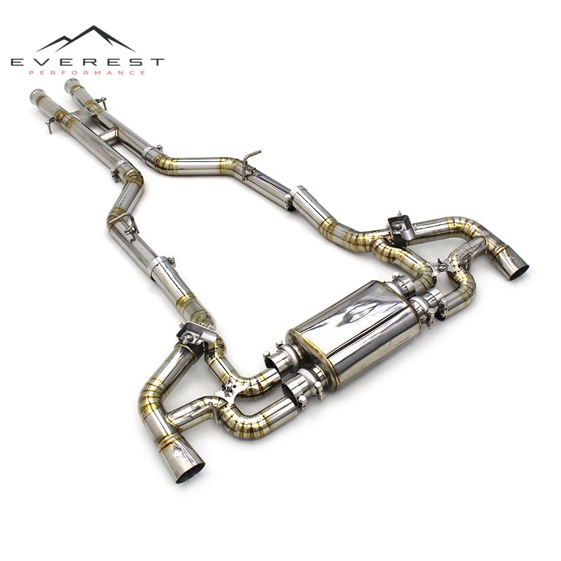 High Performance Titanium Alloy Exhaust Pipes Catback Exhaust for Mercedes-Benz AMG GT GTS GTR 4.0T 2016-2019 Car Exhaust System
