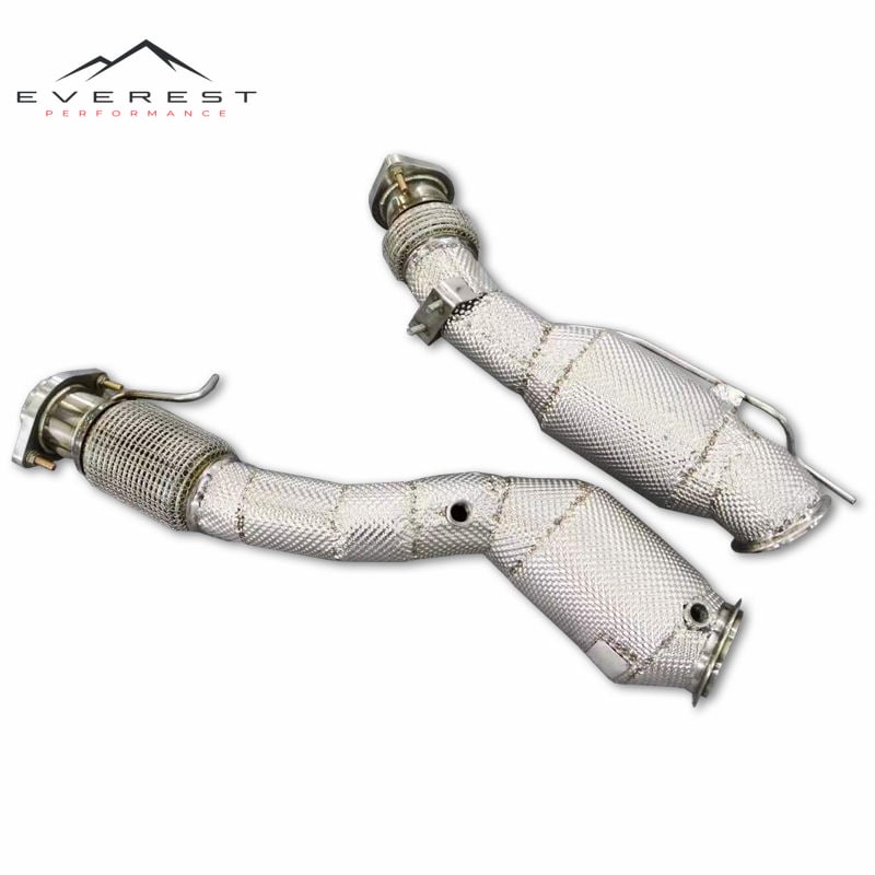 Exhaust Downpipe for BMW X3M F97 3.0T 2019-2022 High Performance Exhaust Pipe Stainless Steel High Flow Catted Downpipe