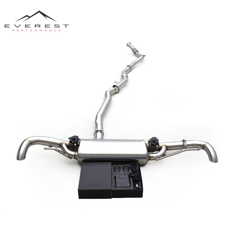 SS304 Exhaust Pipe System for Mercedes-Benz GLS450 W167 X167 3.0T 2020-2021 Valvetronic Catback Exhaust System With Resonator