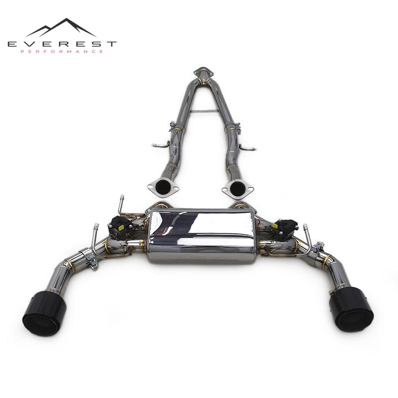 Racing Performance Car Valvetronic Catback Exhaust Pipes Systems for Infiniti FX50 5.0L 2009-2013 With Valved Muffler Exhaust