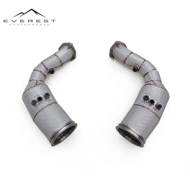 Racing Ready Ship Exhaust Downpipe for Lamborghini URUS 4.0 2018-2019 Stainless Steel Exhaust Header Pipe Free Flow Exhaust Pipe