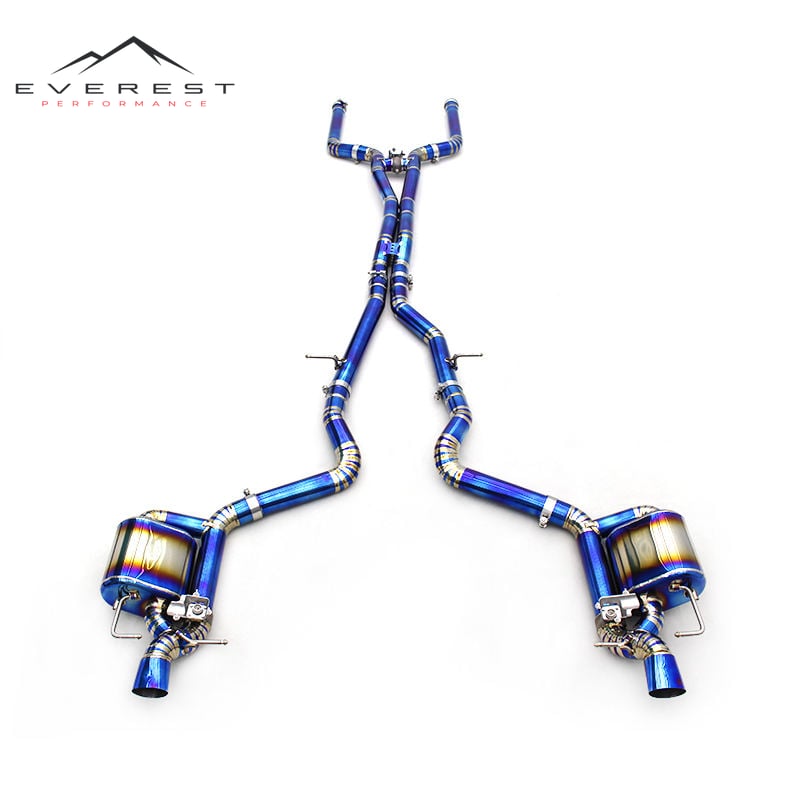 Race Stock Valve Control Titanium Catback for Mercedes-Benz AMG GT63/GT63S 4.0T 2019-2023 Automobile Exhaust System