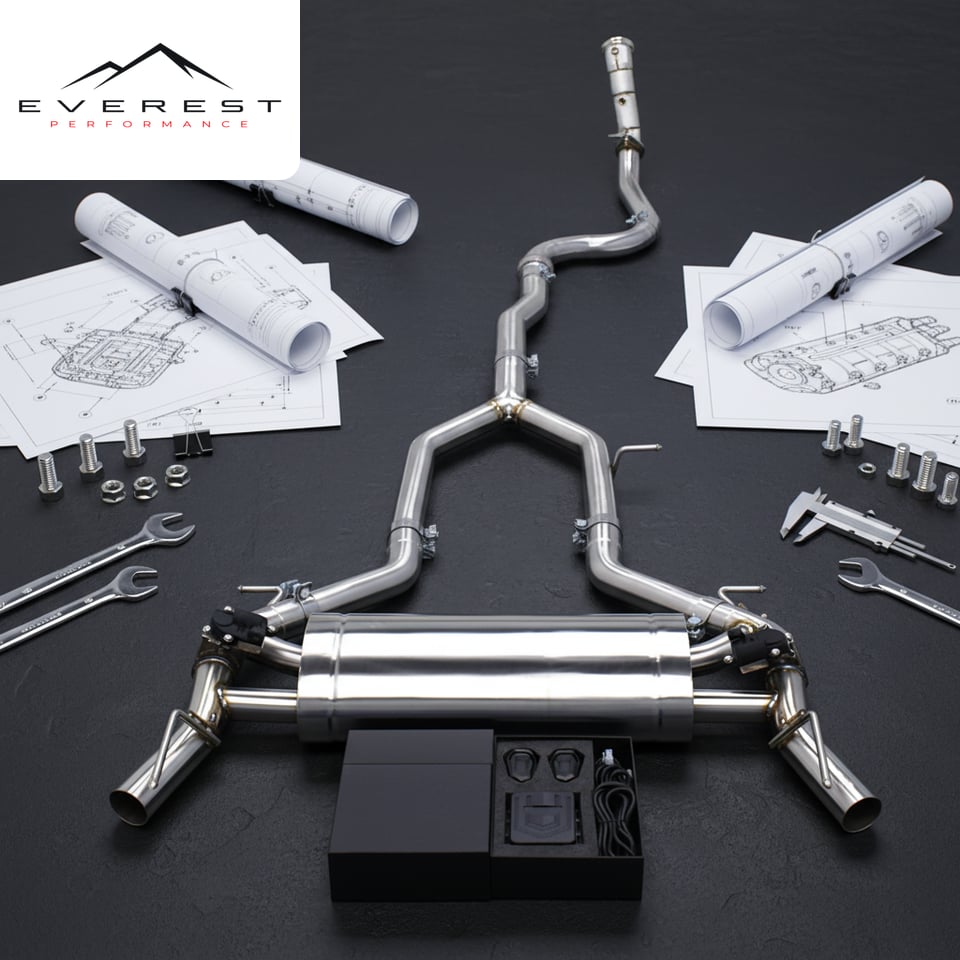 Full Exhaust System for Cadillac CT4 2.0T 2019-2023 Tuning Racing Car Escape Valvetronic Catback Exhaust SUS304