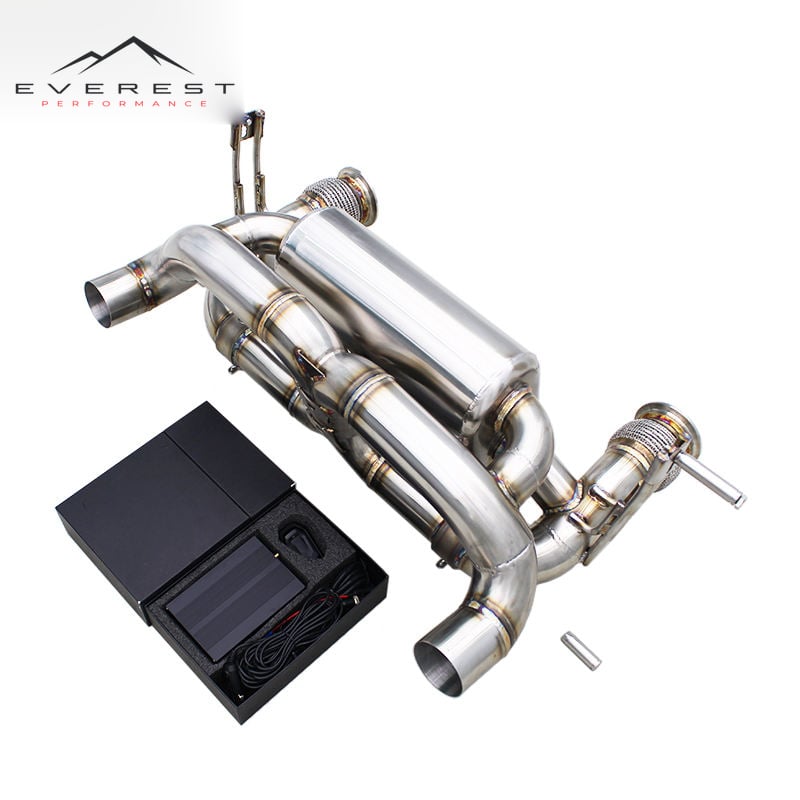 Exhaust Pipe System for Lamborghini Huracan STO/EVO/Technica 5.2 2019+ Stainless Steel Axle Back with Valvetronic Muffler System