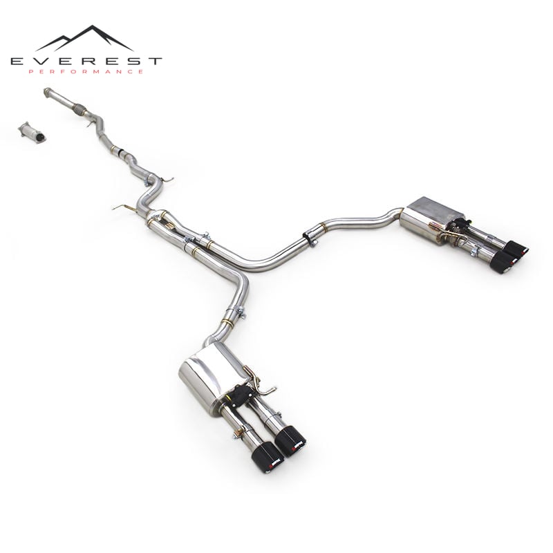 Catback Exhaust Downpipe for Audi A6 2.0T C7 2012-2018 Stainless Steel Pipe