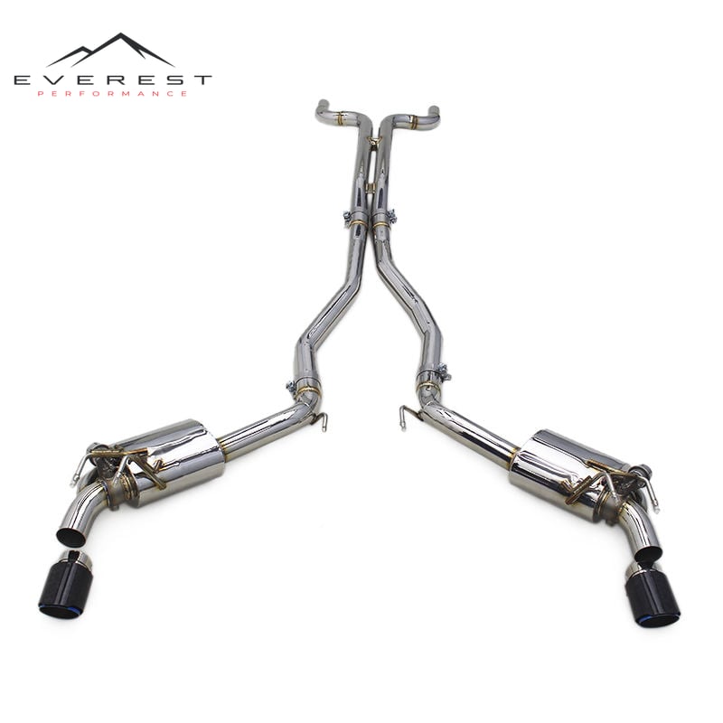 Valvetronic Exhaust Muffler Stainless Steel Exhaust Pipes for Chevrolet Camaro 3.6/6.2 2010-2017