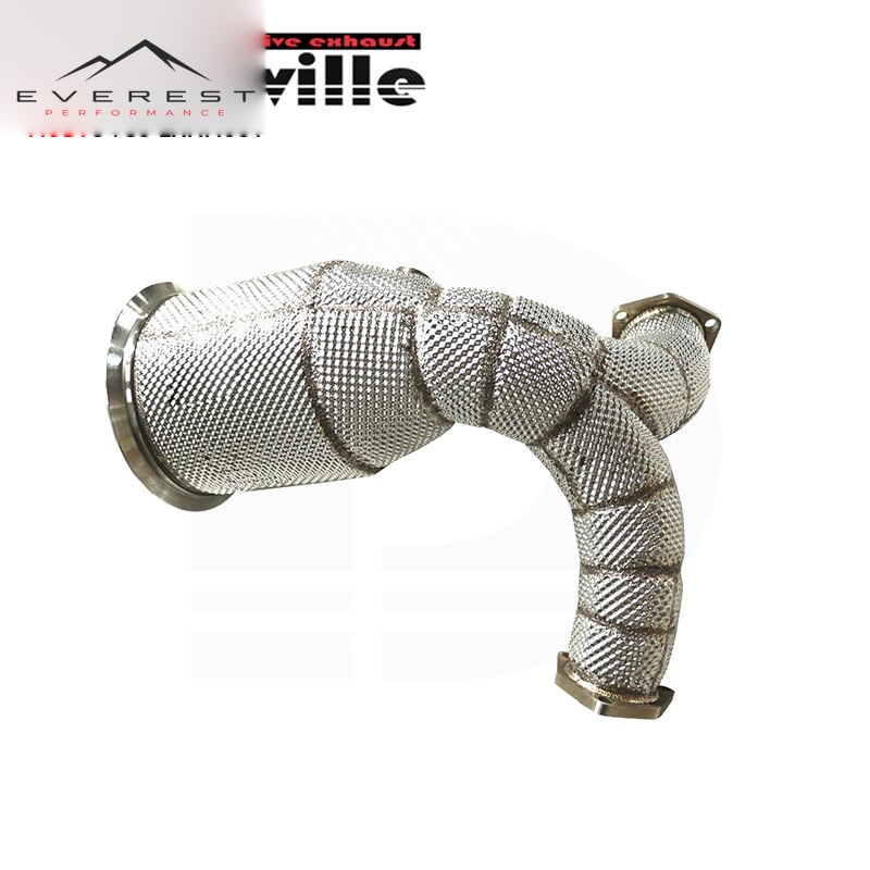 Downpipe for Audi S4 S5 3.0T 2013-2018 2019+ Exhaust System Stainless Steel Downpipes High Performance Exhaust Downpipe