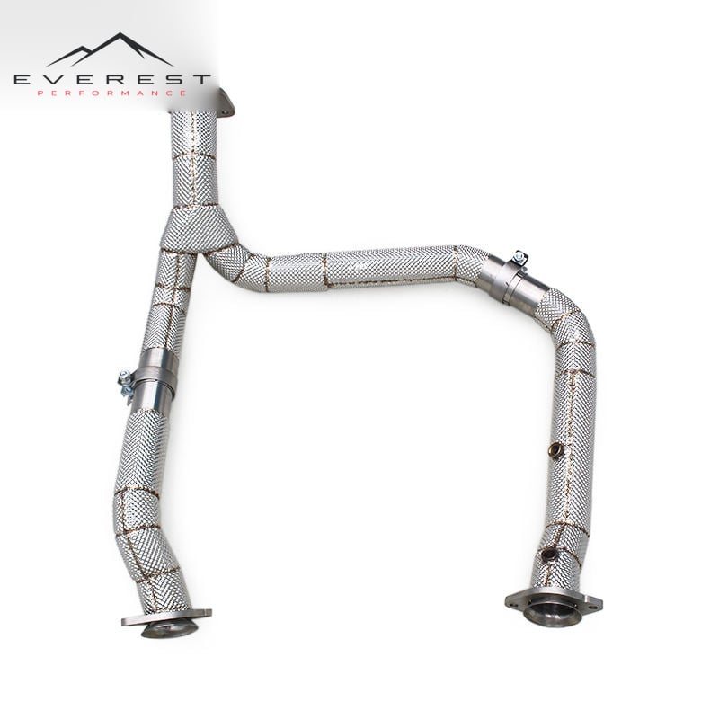 Free Flow Exhaust Downpipe for Dodge RAM 1500 5.7L 2019-2023 Stainless Steel Header Pipes Racing Car Exhaust System