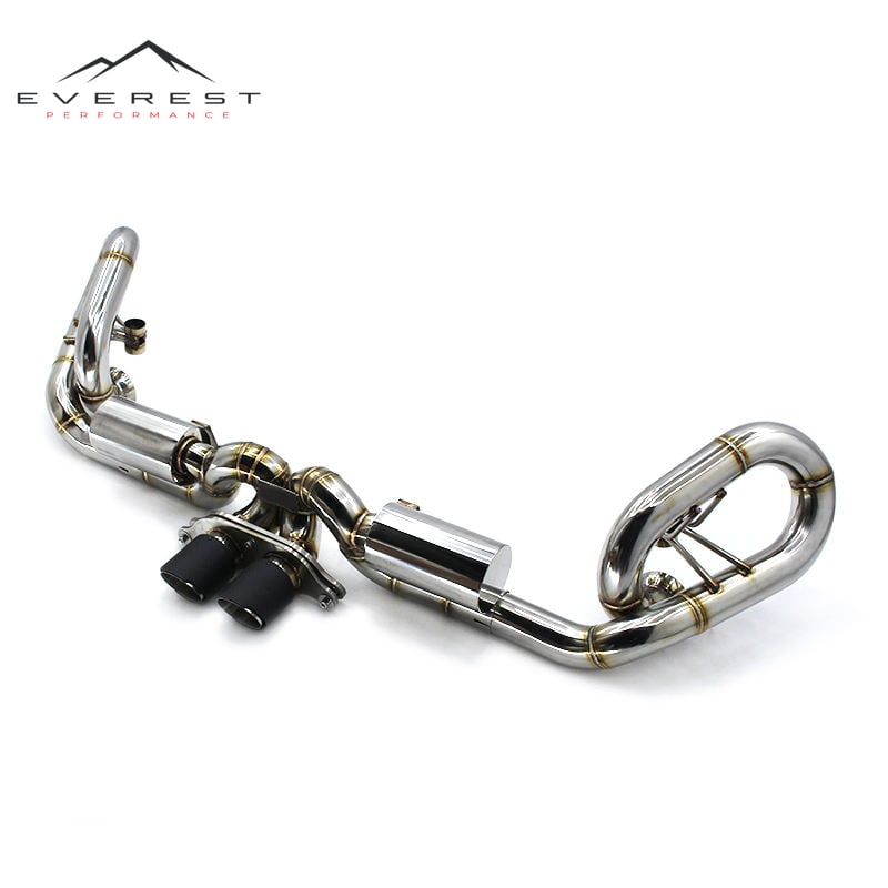 Catback Exhaust for Porsche 911 991.1 GT3 3.8T 2010-2016 304 Stainless Steel air Control Valve Exhaust System Axle Escape