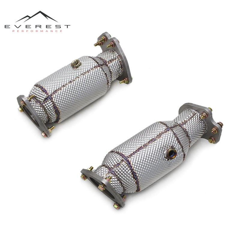Stainless Steel Exhaust Pipes for Chevrolet Corvette C8 2019-2023 Catted Exhaust Downpipe
