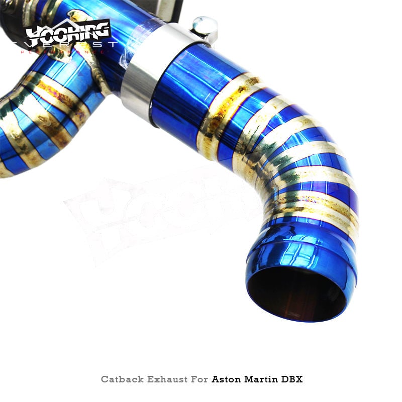 Titanium Lightweight Valvetronic Muffler Catback for Aston Martin DBX 707 V8 4.0TT 2022-2025 Exhaust Pipes System