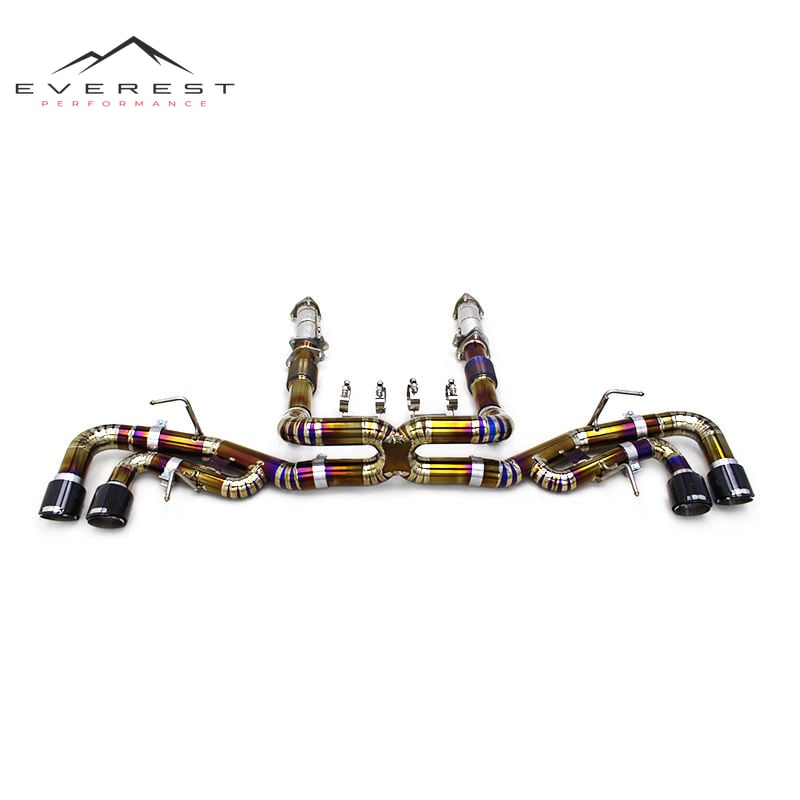 Performance Catback Muffler Pipe for Chevrolet Corvette C8 6.2L 2019-2025 Titanium Pipe Exhaust System Racing Car Escape
