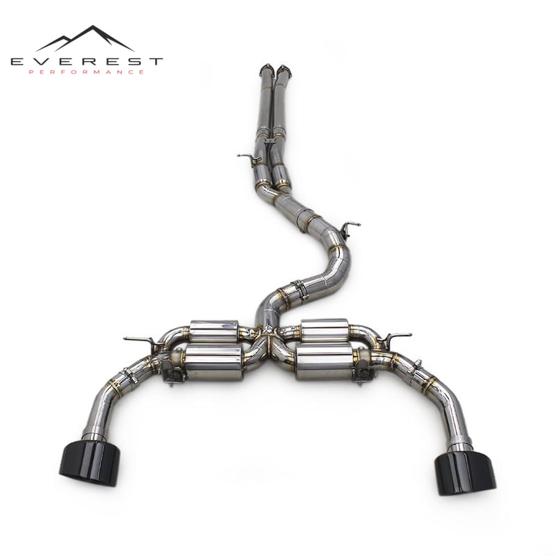 High Performance Stainless Steel Exhaust Pipes Catback Exhaust System for Audi RS3/TTRS 2.5T 2017-2023 Exhaust Control Valve
