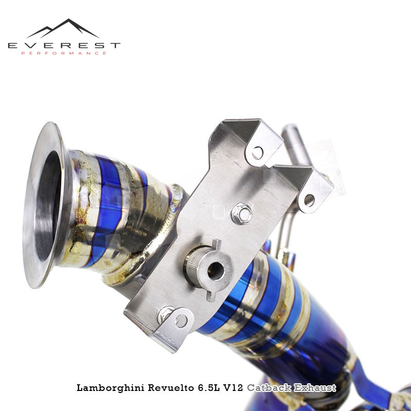 Titanium Exhaust Pipe System for Lamborghini Revuelto V12 6.5 2024- Supersport Car Original Valve Catback Exhaust