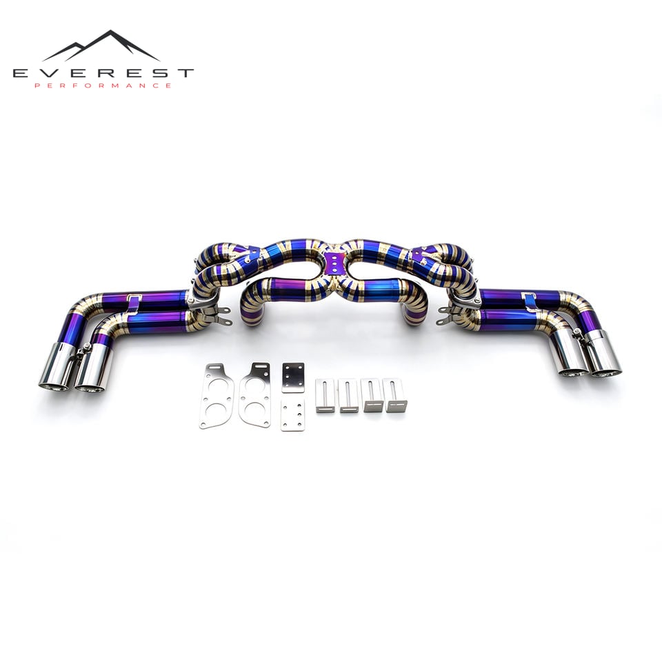Titanium Exhaust Pipe System for Ferrari 360/F360 3.6L Modena/Spider 2003-2005 Direct Exhaust Catback Exhaust