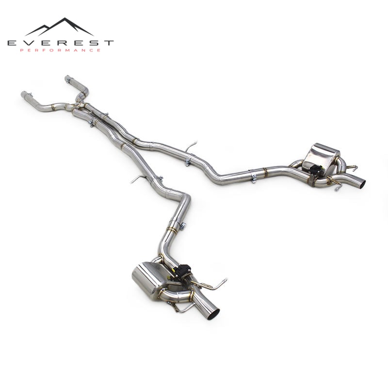 Stainless Steel Exhaust System for Mercedes-Benz E63/E63S AMG W213 4.0TT 2016-2023 Tuning Auto Muffler Escape Catback