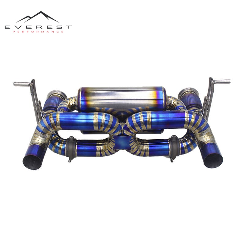 Catback Exhaust for Lamborghini Huracan STO/EVO Spyder 5.2 2019-2020 Titanium Pipe High Performance Contains Valve