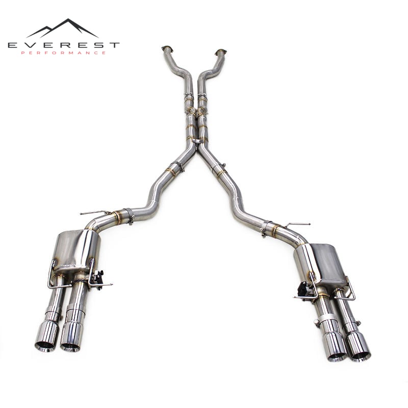 Stainless Steel Exhaust Pipe for BMW M5 E60 5.0L 2003-2010 Valvetronic Catback Exhaust With Muffler Control System