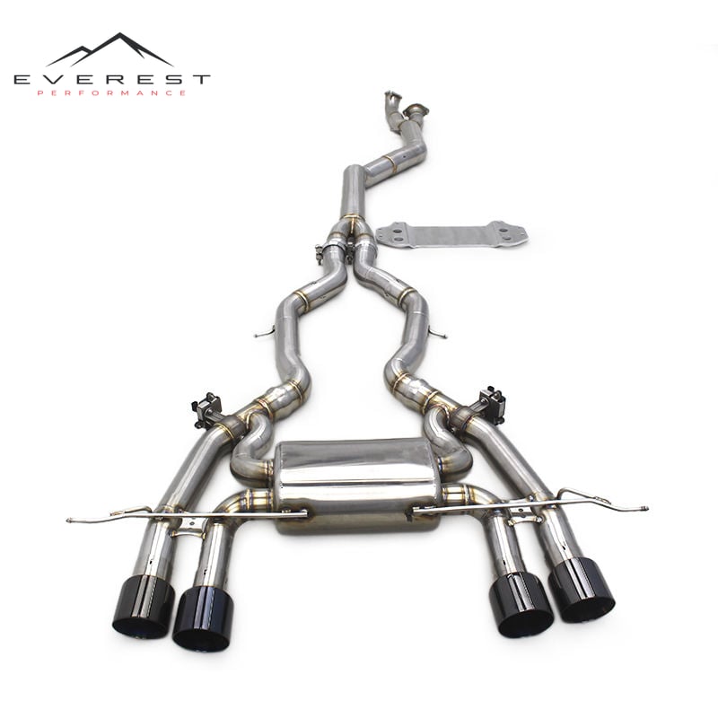 Valvetronic Catback Exhaust for BMW M2 G87 2023 Engine Single Equal Length Midpipe With Brace