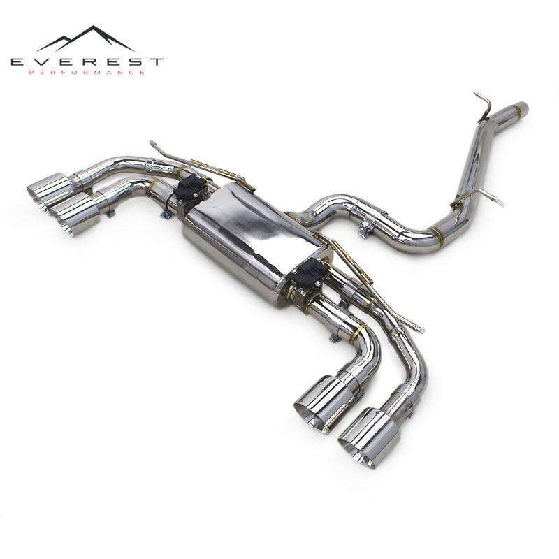 Catback for VW GOLF 7/MK7/R/7R 2.0T 2014-2020 Engine Stainless Steel Valvetronic Muffler Escape Exhaust System