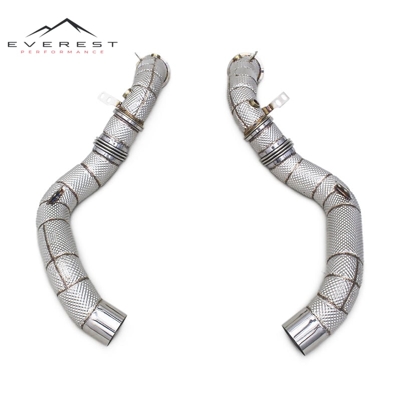 Exhaust Downpipe for BMW M5 F90 4.4T 2018-2022 Racing Performance Car Exhaust System Stainless Steel Exhaust Pipe