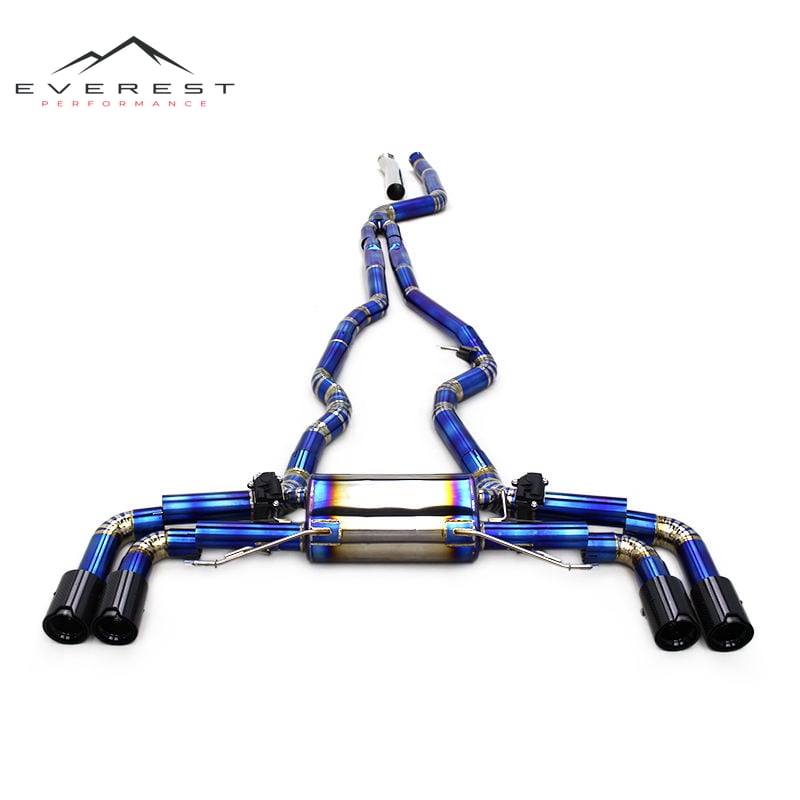 Titanium Catback Exhaust for BMW M240/M240i F22/G42 3.0T 2017-2023 Muffler Exhaust Valve Escape Car Exhaust System