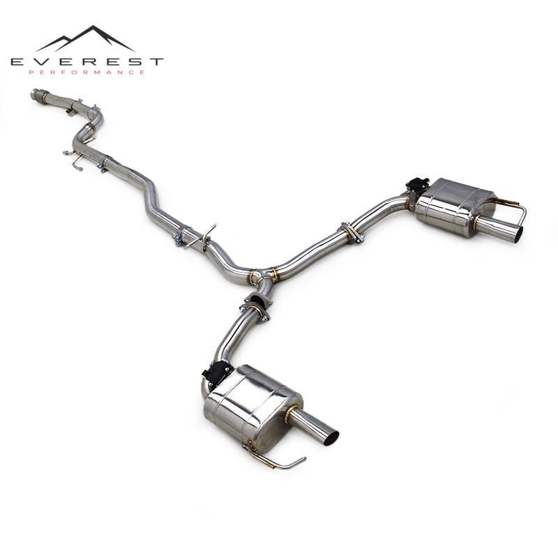 Catback Exhaust for Mercedes-Benz C200/C250/C300 W205 2015-2023 Stainless Steel Pipes Muffler Exhaust System Escape