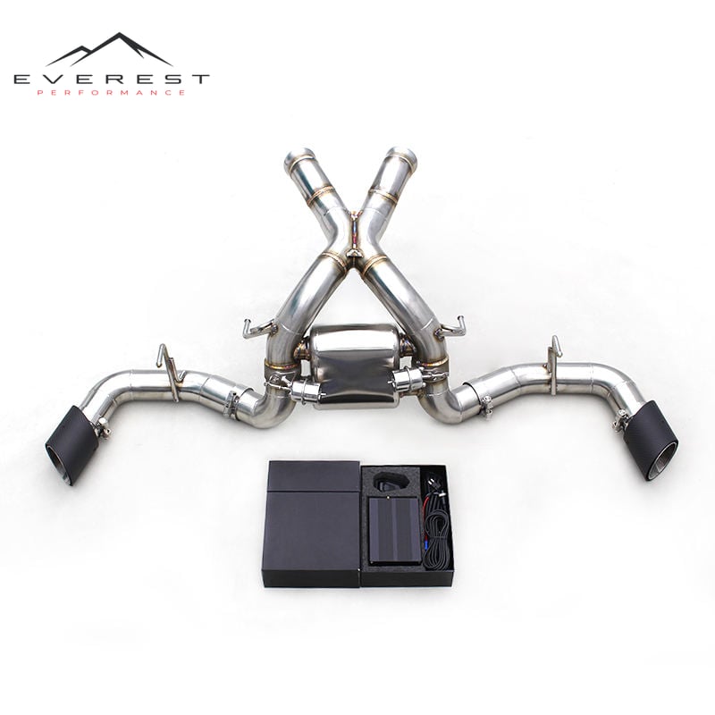 Stainless Steel Exhaust Pipe for Mclaren 540/540C 3.8T 2015+ Valetronic Car Exhaust System