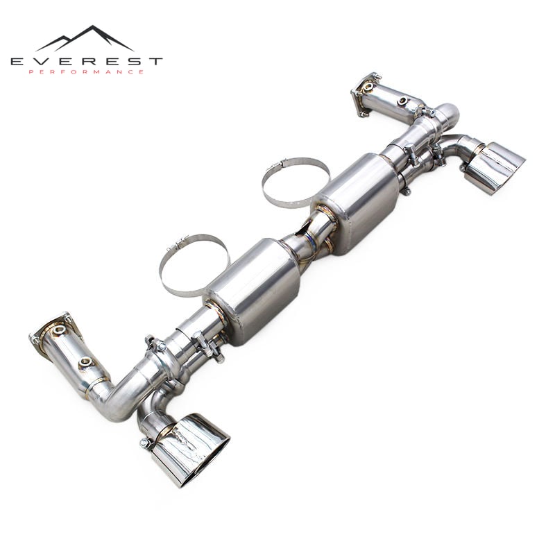 Valvetronic System for Porsche 911 997/997.1 Turbo 2004-2012 Stainless Steel Exhaust Pipe