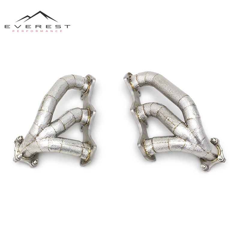 Exhaust Turbo Manifold for Porsche 992 3.0T 304 Stainless Steel Exhaust Pipes High Performance Exhaust System