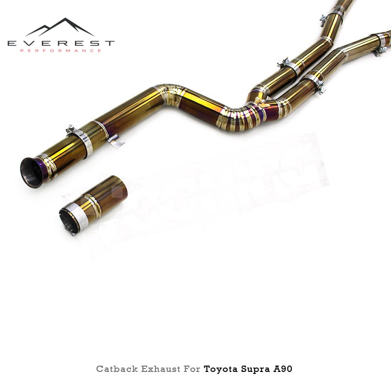 Titanium Exhaust Pipe System for Toyota Supra MK4/MK5 A90 A91 3.0T 2020-2023 High-performance Electronic Valve Rear Muffler